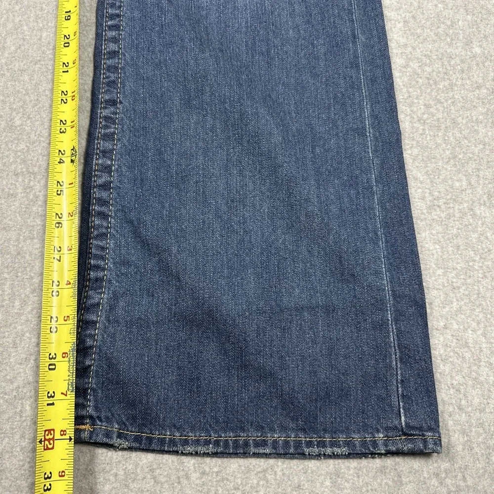True Religion Men's Boot Cut Jeans Size 36(Fit 37x32) Medium Wash Fade Made USA